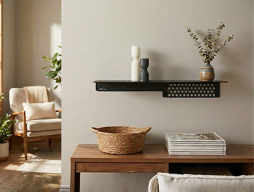 Honeycomb Metal Floating Shelf - MET - AL