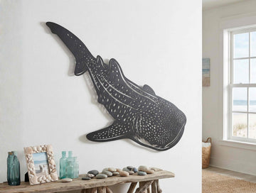 Whale Shark Metal Wall Art