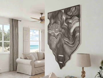 Quiet Drift Metal Wall Art