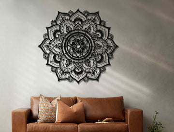 Infinite Petals Metal Wall Art - MET - AL