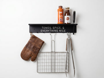 The Signature Ember Braai Utensil Holder & Shelf