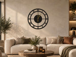 Open Face Roman Wall Clock