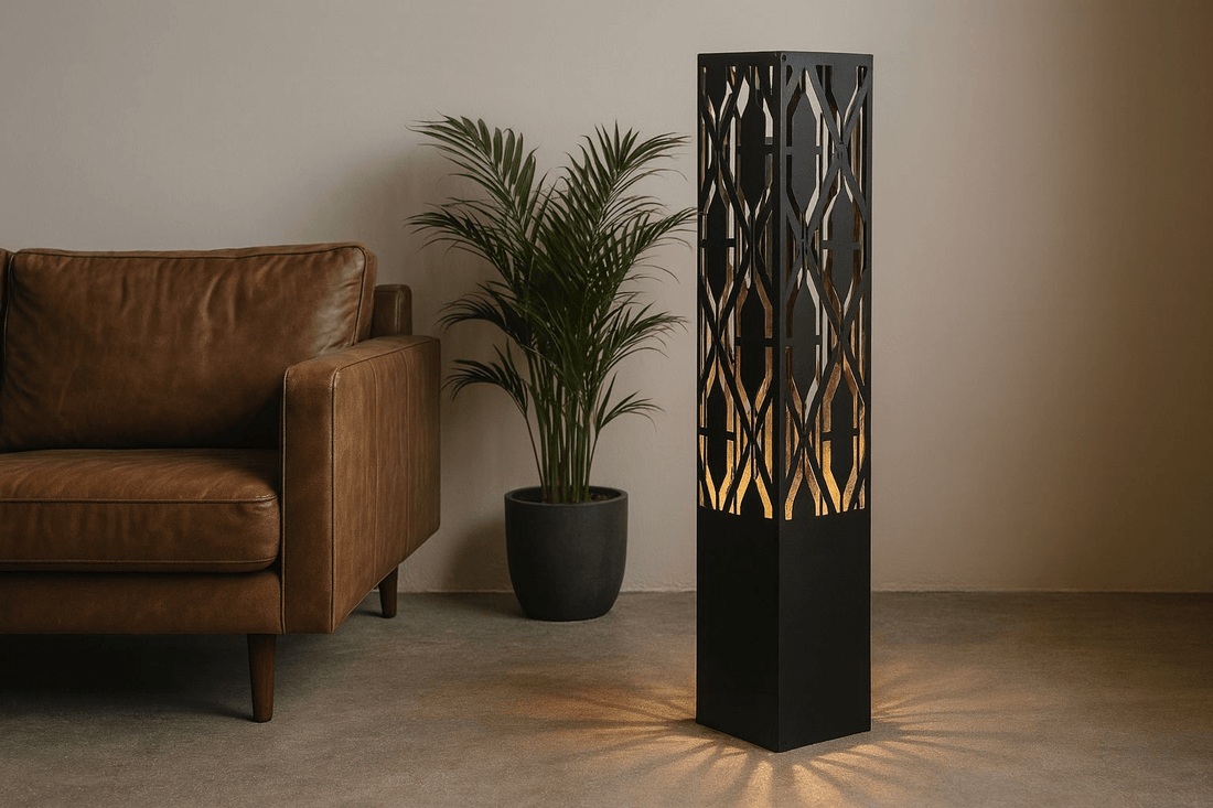 Kaleido Totem Floor Lamp - MET - AL