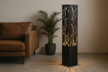Kaleido Totem Floor Lamp - MET - AL