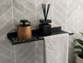 Kitchen Towel Holder & Shelf - MET-AL
