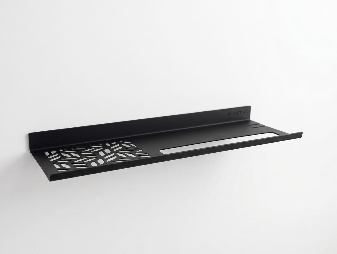 Kitchen Towel Holder & Shelf - MET-AL