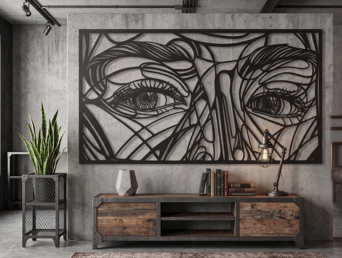Line of Sight Metal Wall Art - MET - AL
