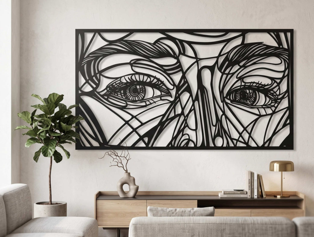 Line of Sight Metal Wall Art - MET - AL
