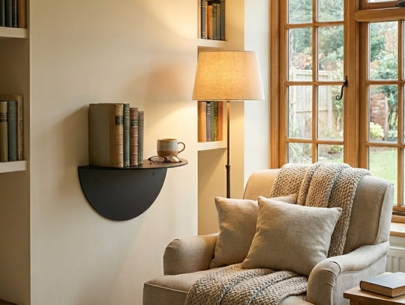 LunaFloat Metal Floating Shelf - MET - AL