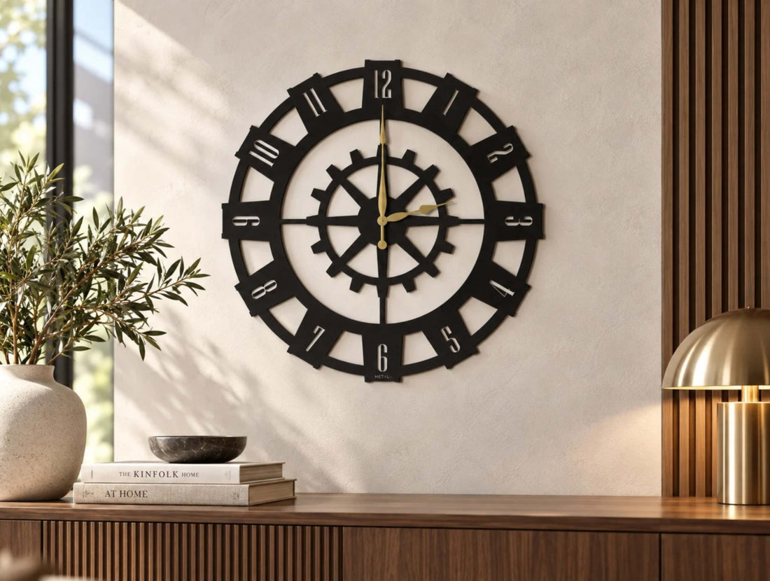 Machinist Wall Clock - MET-AL