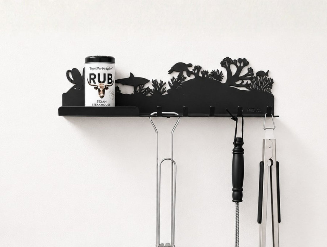 Marine Life Braai Utensil Holder - MET-AL