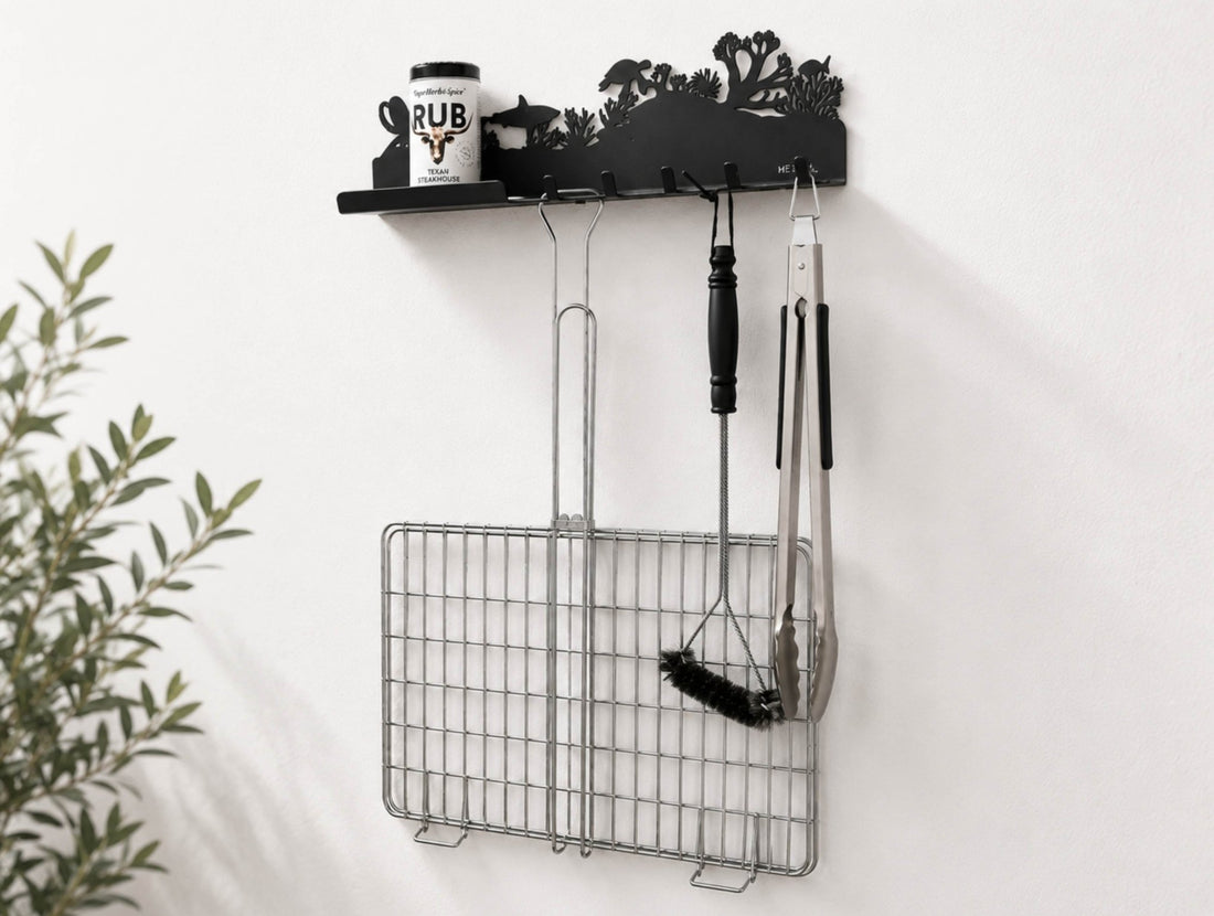Marine Life Braai Utensil Holder - MET-AL