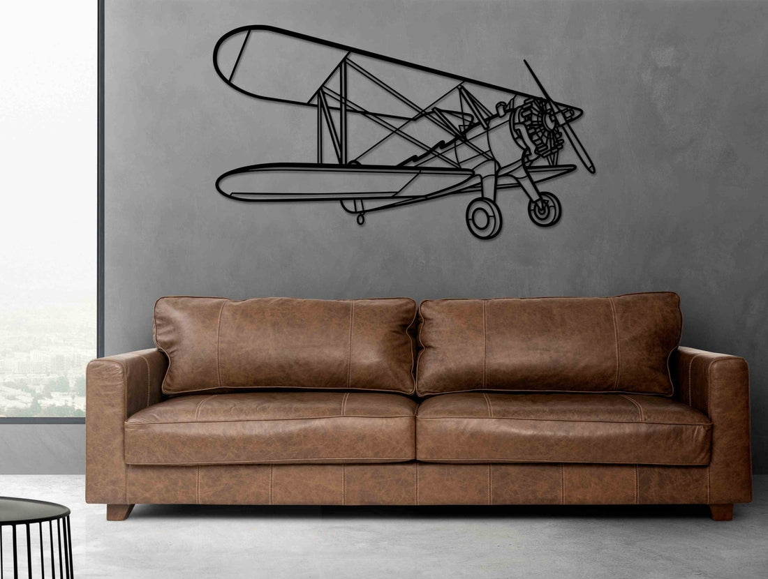 Model 75 Silhouette Metal Wall Art - MET - AL