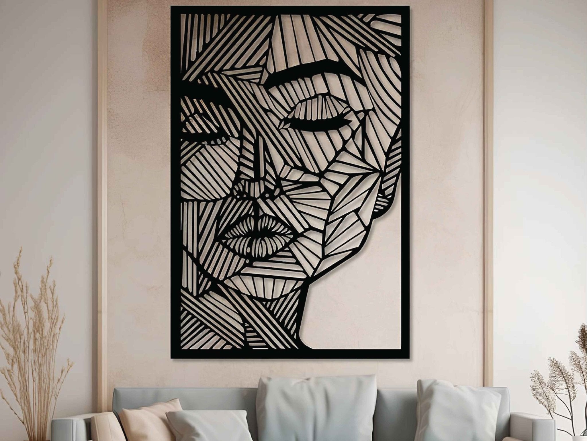 Mystic Gaze Metal Wall Art - MET - AL