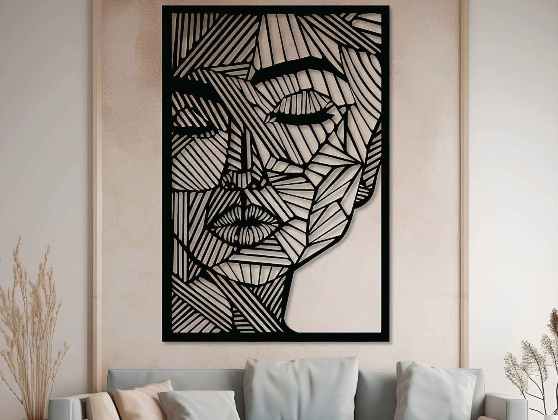 Mystic Gaze Metal Wall Art - MET - AL