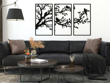 Nestled in Nature Metal Wall Art - MET - AL