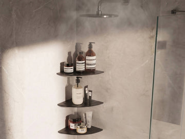 Nova Corner Shower Shelf - MET - AL