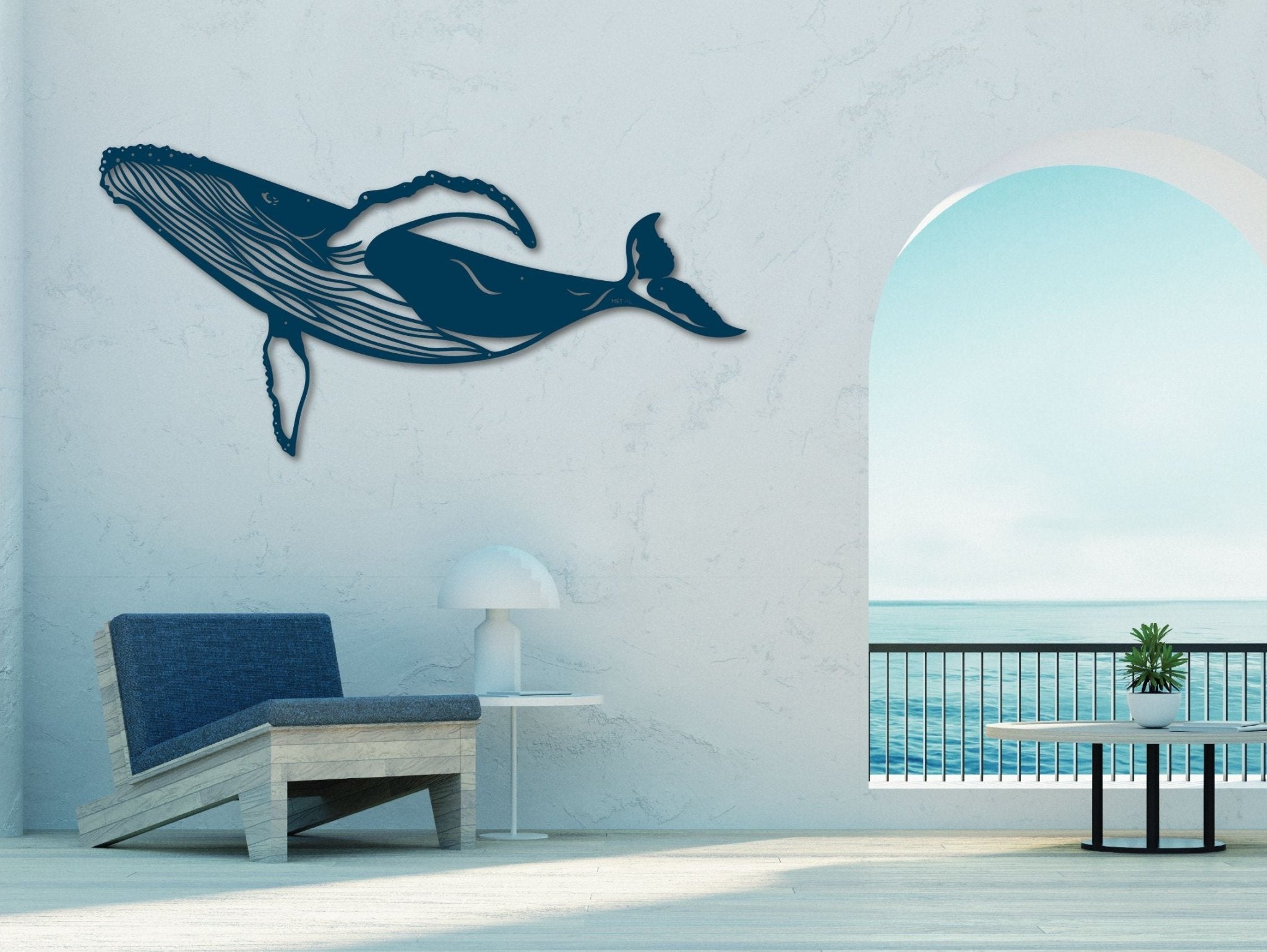 Ocean Majesty Metal Wall Art - MET - AL