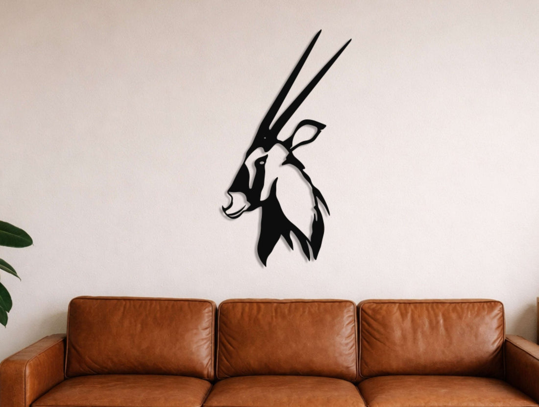 Oryx Metal Wall Art - MET - AL