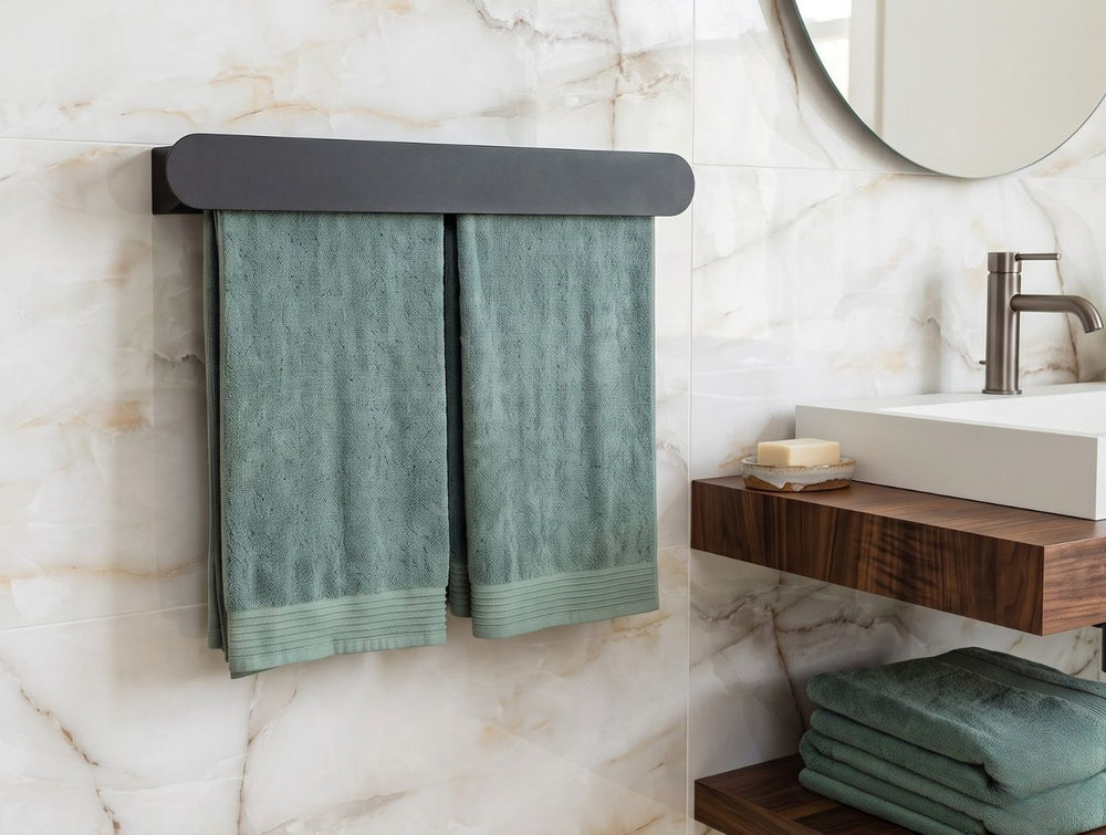 Ovalo Range Metal Bath Towel Holder - MET-AL