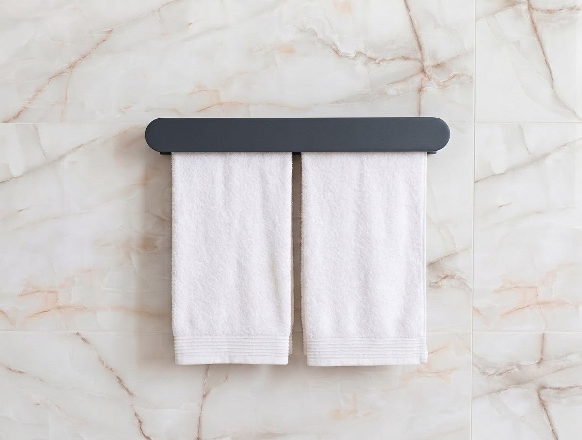 Ovalo Range Metal Bath Towel Holder - MET-AL