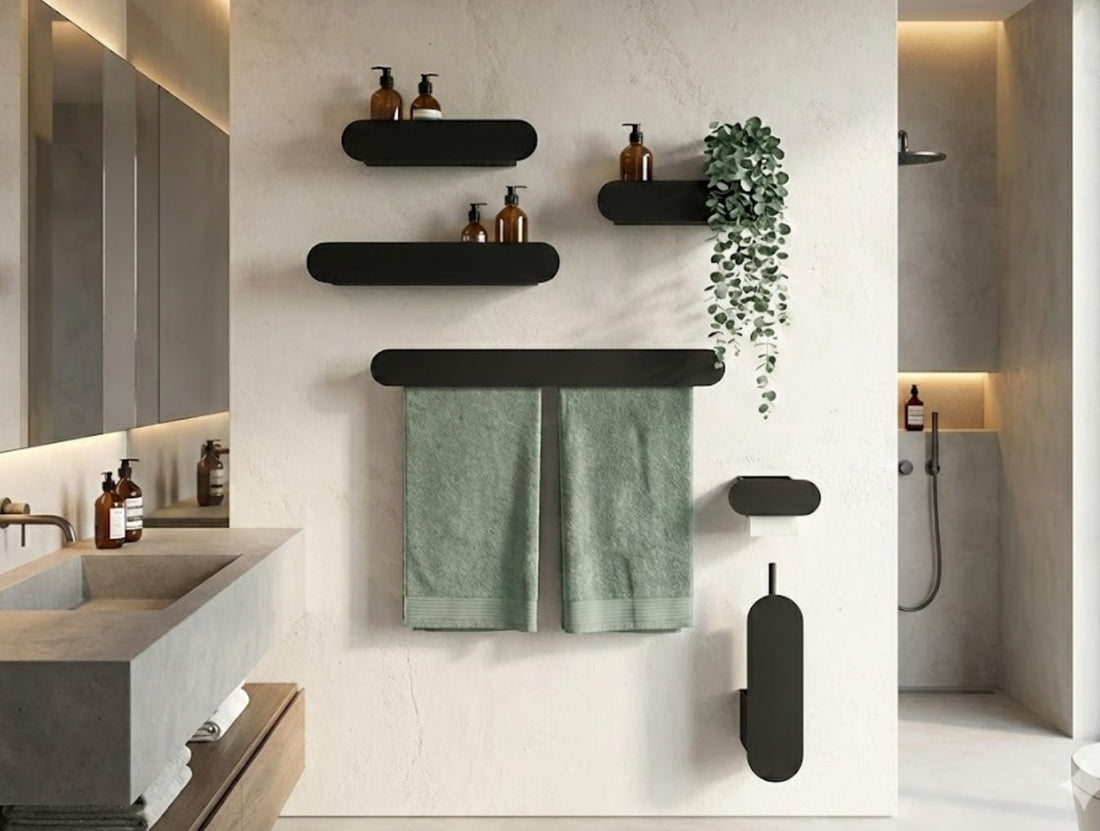 Ovalo Shelves Set - MET - AL