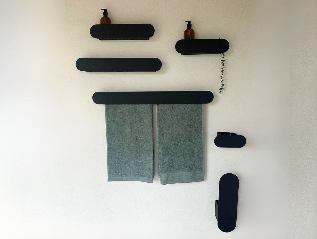 Ovalo Shelves Set - MET - AL