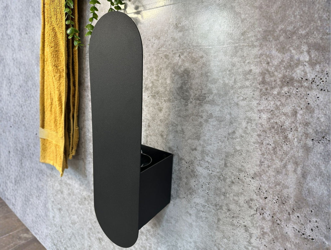 Ovalo Toilet Brush Holder - MET - AL