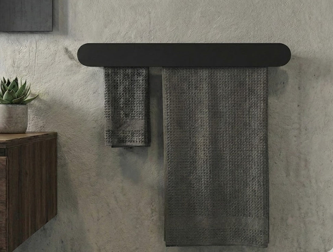 Ovalo Towel Holder - MET - AL