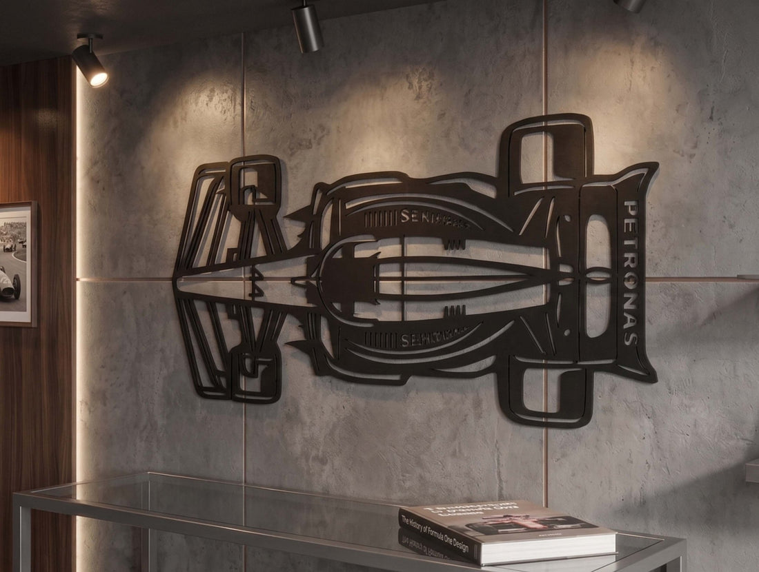 Petronas Top View Metal Wall Art - MET - AL