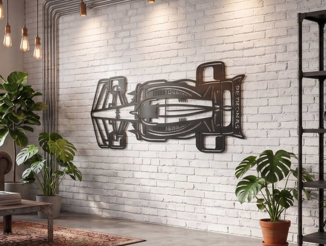 Petronas Top View Metal Wall Art - MET - AL