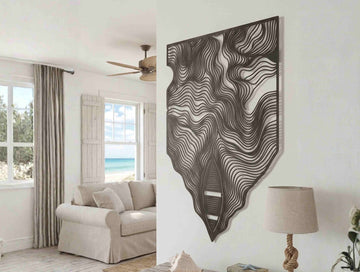 Quiet Drift Metal Wall Art - MET-AL