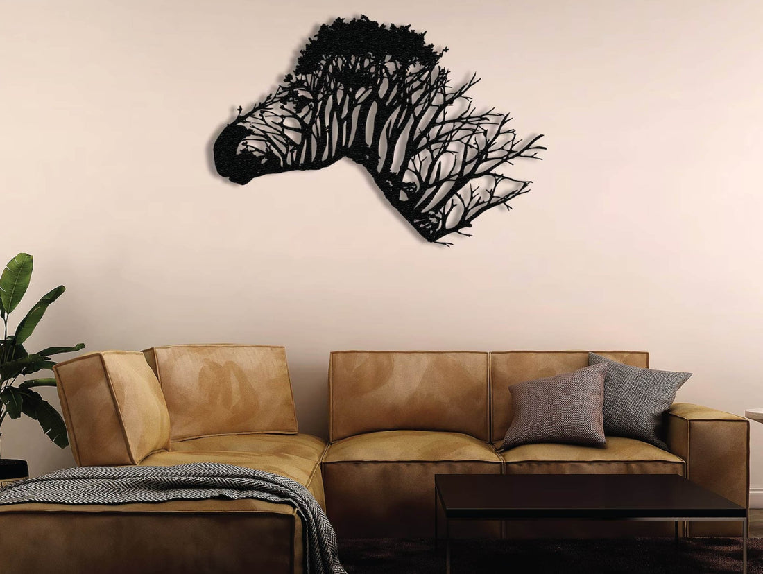 Roots of the Wild Metal Wall Art - MET - AL