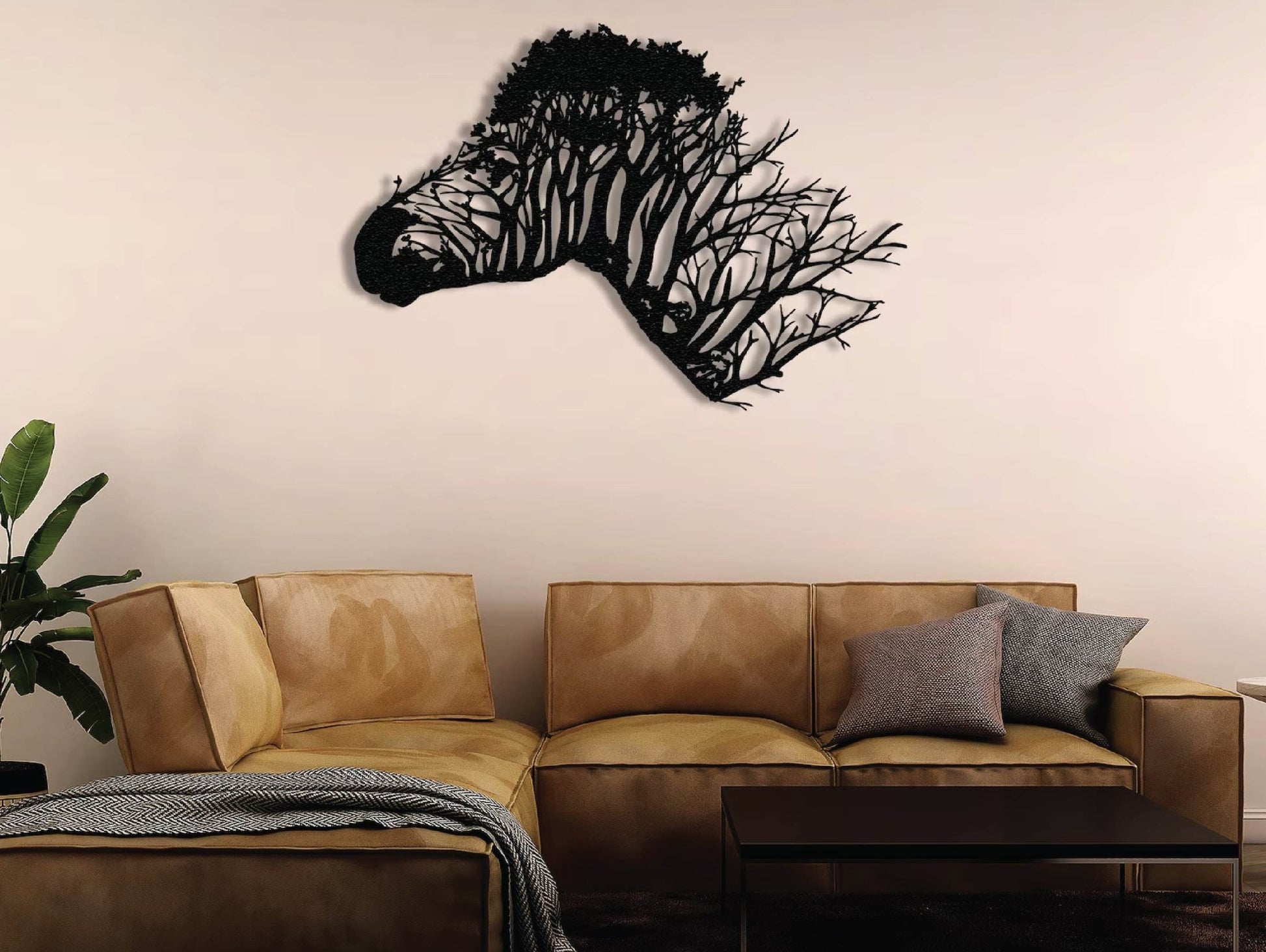 Roots of the Wild Metal Wall Art - MET - AL