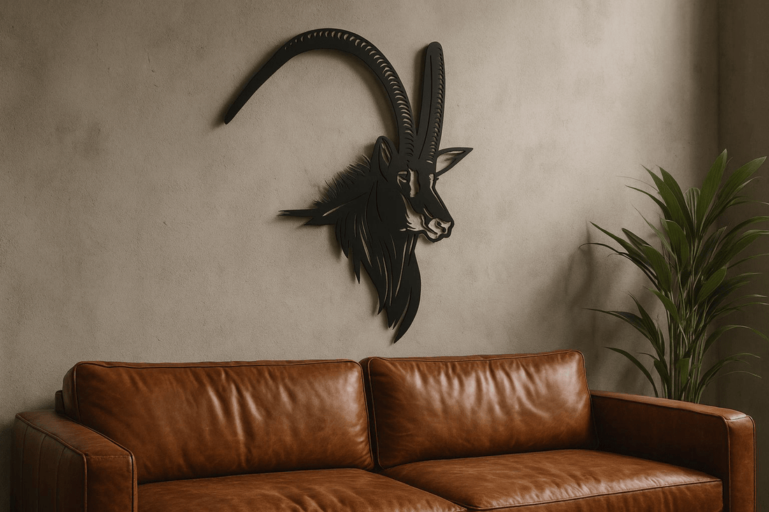 Sable ThunderStorm Metal Wall Art - MET - AL