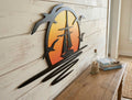 Sailing Sunset Metal Wall Art - MET-AL
