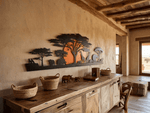 Savanna Sunset Metal Wall Art - MET - AL