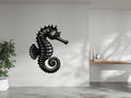 Seahorse Sonata Metal Wall Art - MET - AL