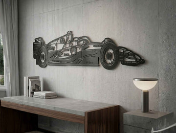 SF - 26 Side View Metal Wall Art - MET - AL