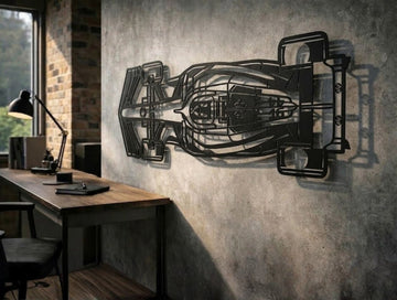 SF - 26 Top View Metal Wall Art - MET - AL