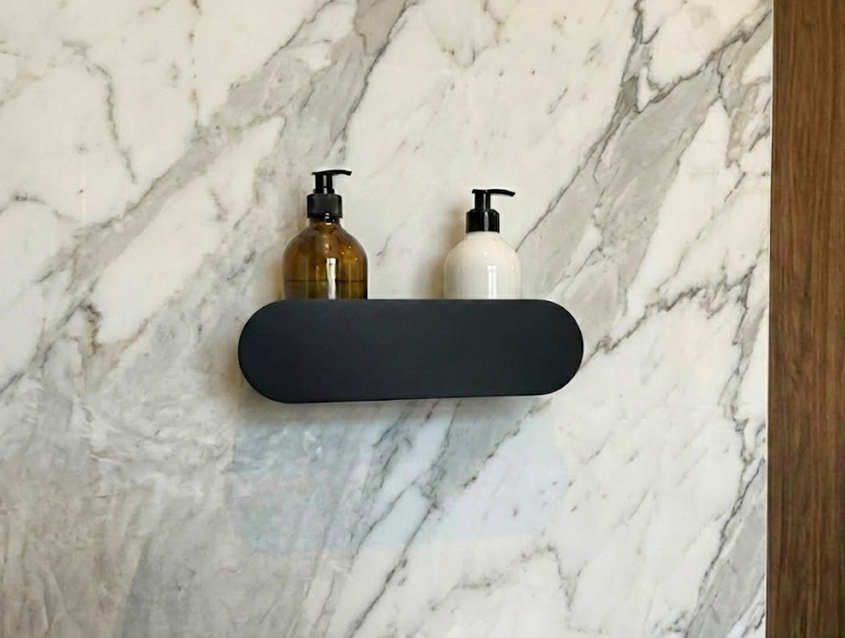 Small Ovalo Bathroom Shelf - MET - AL