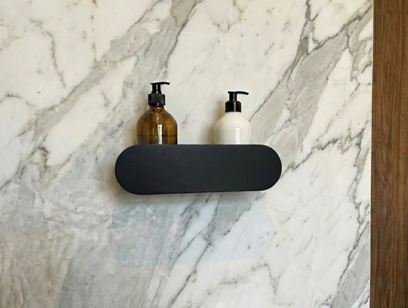 Small Ovalo Bathroom Shelf - MET - AL