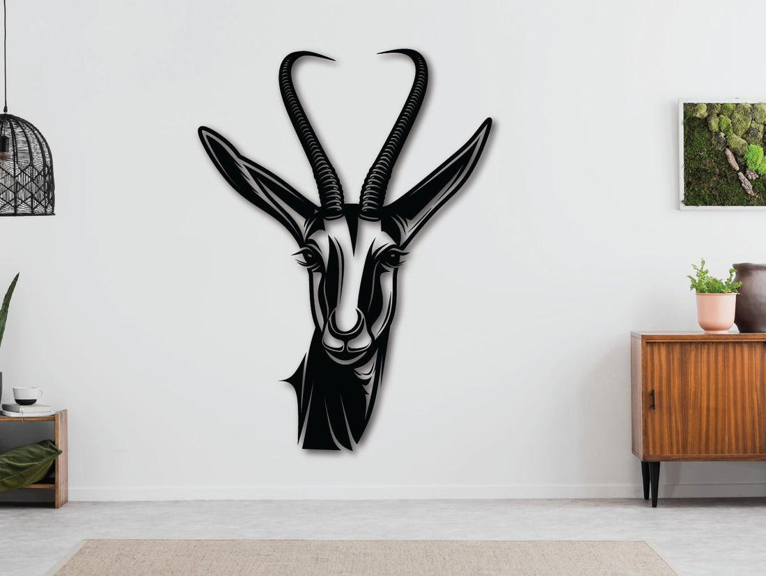 Springbok Metal Wall Art - MET - AL