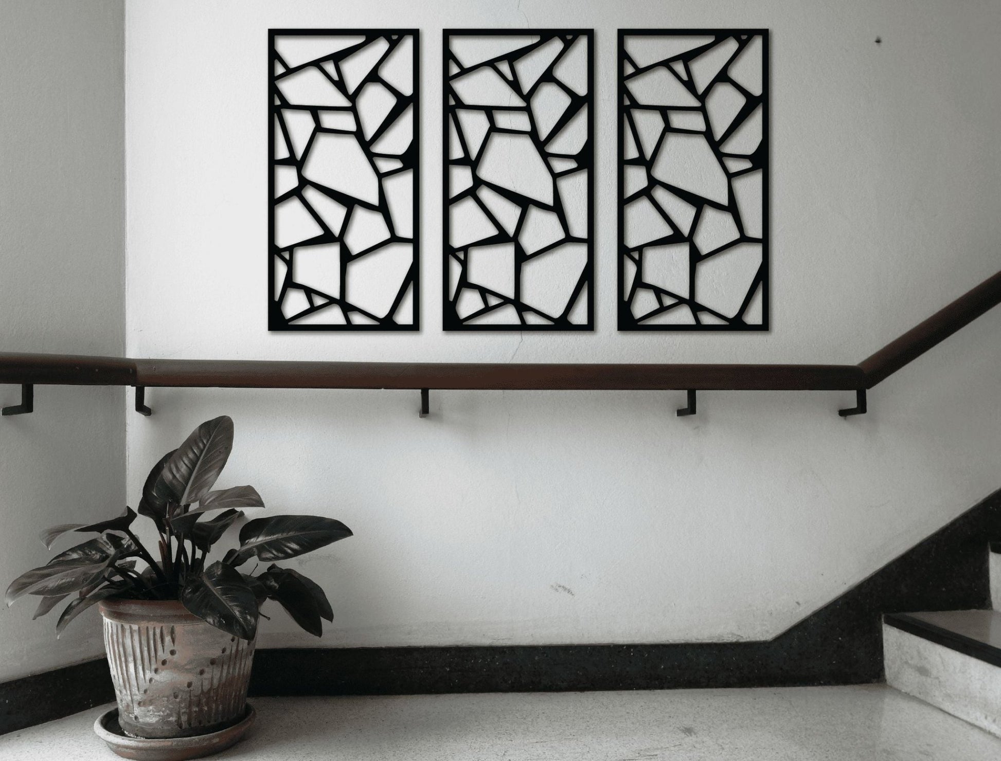 Stone Mosaic Decorative Panel - MET - AL