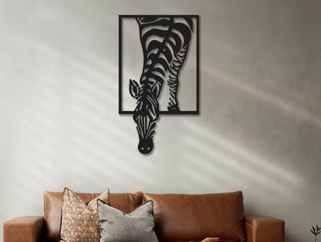 Stripes Unbound Metal Wall Art - MET - AL