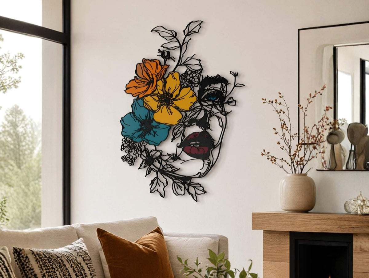 Talia Metal Wall Art - MET - AL
