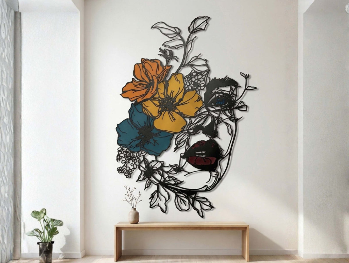 Talia Metal Wall Art - MET - AL