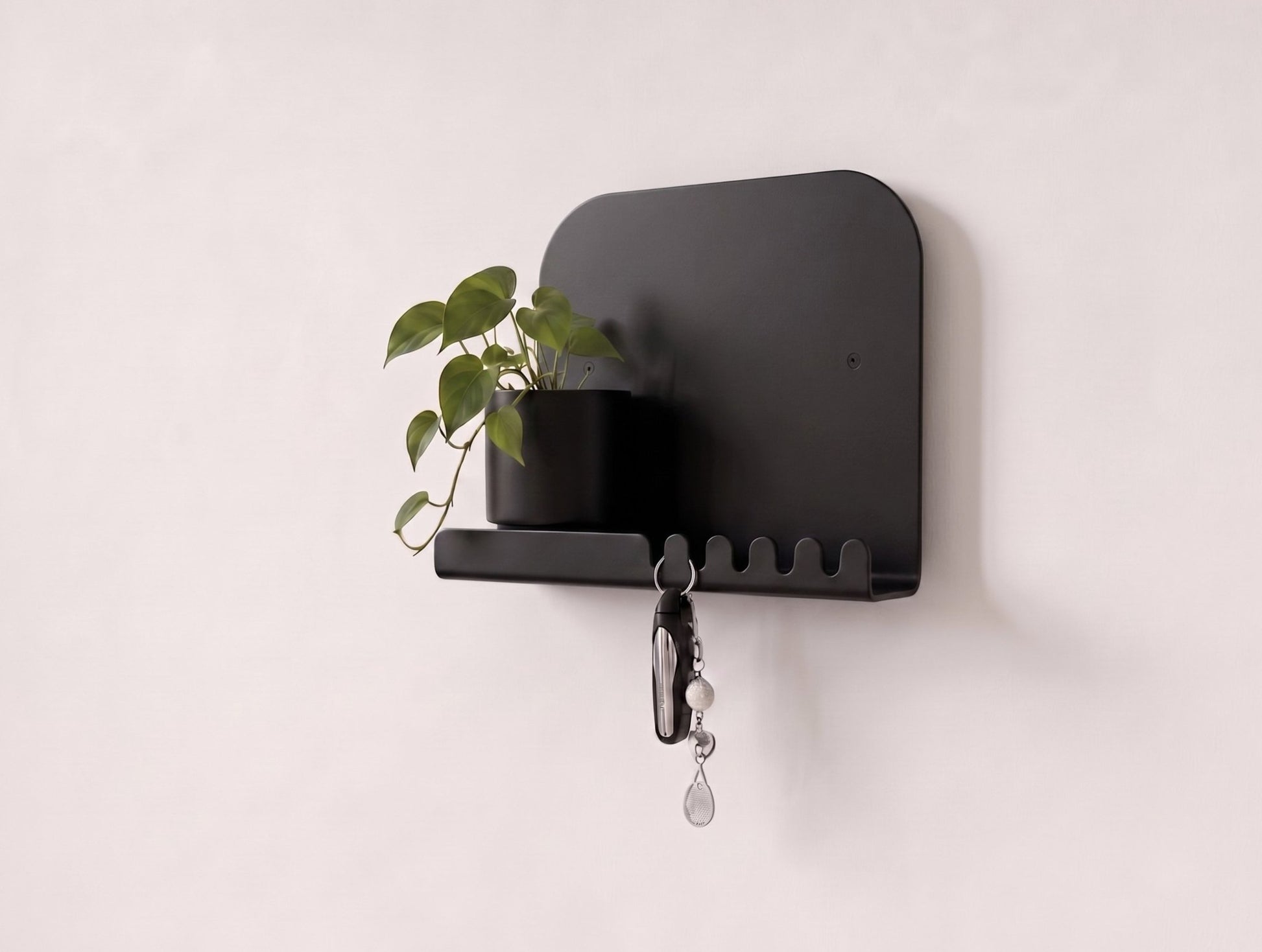 The Arch Keyholder Shelf - MET-AL