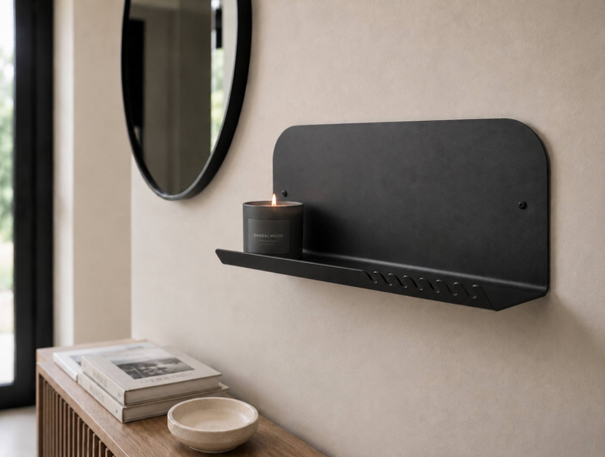 The Arch Keyholder Shelf - MET-AL