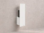 The Bloc Range Wall-Mounted Metal Toilet Brush Holder - MET-AL